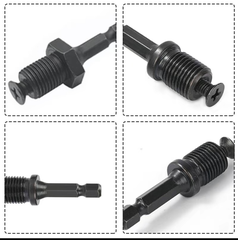 Đầu Chuyển Đổi Sang Khoan Ren 10mm và 13mm Dùng cho Máy Bulong - Chuyển Vít Sang Khoan - Bê Tông Sang Khoan Hỗ trợ Đắc Lực