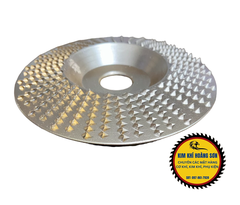 Đĩa mài gỗ đa năng, Lưỡi chà nhám gỗ dùng cho máy mài cầm tay lỗ trục 16mm chất liệu hợp kim cao cấp