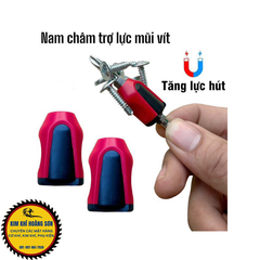 Đầu Nam Châm Trợ Lực Gắn Mũi Vít Tăng Từ Tính Đường Kính Lỗ 6.35mm Nhựa ABS Chống Va Đập Bền Bỉ