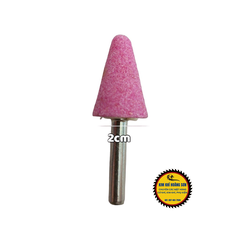 Mũi đá mài, đầu đá mài hình trụ, hình nón, hình tròn đường kính trục 6mm lắp máy khoan cầm tay