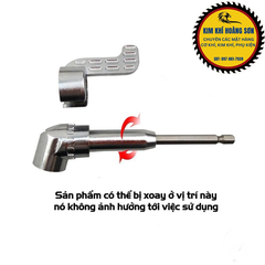 Đầu Chuyển Hướng Khoan Bắt Vít Góc Hẹp Chân Lục Giác 6.35mm Cho Máy Bắn Vít, Máy Khoan