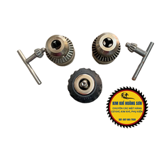 Đầu kẹp mũi khoan măng ranh chuôi ren, côn 10mm kẹp mũi khoan đường kính từ 0.8mm đến 10mm, đầu vặn nhanh không khóa ACZ