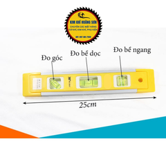 Thước Thủy Bosi, Thước Livo Feibao Cao Cấp Chính Hãng - Chất Liệu Hợp Kim Nhôm Siêu Bền, Chính Xác Tuyệt Đối, Tiện Dụng