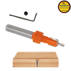 Mũi khoan mồi âm vít gỗ 2 tầng 3-4mm chất liệu thép cứng cao cấp, Mũi khoét âm hợp kim loạt tốt