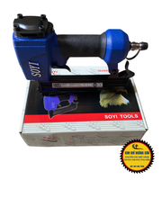 Súng bắn ghim gỗ 1022 J SOYI bằng hơi đinh chữ U sử dụng trong ngành lắp ráp đồ nội thất, đồ chơi, tủ, giày