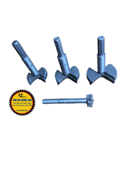 Mũi khoét gỗ lỗ tròn, Mũi khoan khoét gỗ vỏ đỏ ZJMLY 10mm - 100mm hợp kim chịu nhiệt, chịu mài mòn tốt
