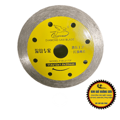 Lưỡi cắt gạch men sứ kính chuyên dụng FEIBAO 114x12x1.8x20mm hợp kim cao cấp chịu nhiệt, mài mòn tốt