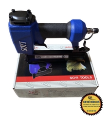 Súng bắn ghim gỗ 1022 J SOYI bằng hơi đinh chữ U sử dụng trong ngành lắp ráp đồ nội thất, đồ chơi, tủ, giày