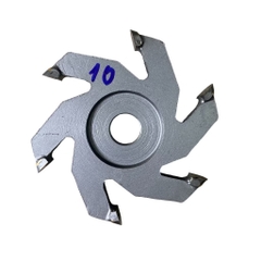 Mũi dao phay gỗ Tupie vạc tròn đều - vạc chéo 6/8/20 cánh lỗ trục 16mm, hợp kim cao cấp chuyên dụng