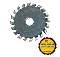 Mũi dao phay gỗ Tupie vạc tròn đều - vạc chéo 6/8/20 cánh lỗ trục 16mm, hợp kim cao cấp chuyên dụng