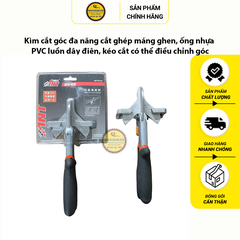 Kìm cắt góc đa năng cắt ghép máng ghen, ống nhựa PVC luồn dây điện, kéo cắt có thể điều chỉnh góc