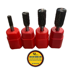 Mũi mài khắc kim loại trục 6mm đường kính đầu mũi từ 6 - 16mm, Mũi doa gỗ, nhựa, nhôm, inox siêu bền