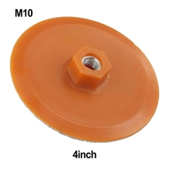 Đĩa chà nhám gỗ đế nhám nhựa tròn đánh bóng tự dính gắn máy khoan máy mài cầm tay độ dính cao bền bỉ