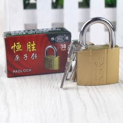 Ổ khoá bấm vali mini Heng Sheng bằng đồng thau kích thước 20-25-32mm nhỏ gọn, siêu bền, chắc chắn