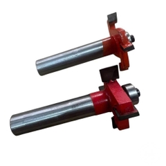 Mũi phay gỗ, Mũi soi cuốc 4 cánh có bi cao cấp chân to 12.7mm, hợp kim siêu bền, chịu nhiệt tốt