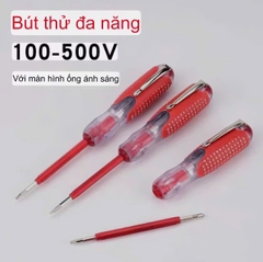 Bút thử điện PHILIPS 100-500V chính xác an toàn tuyệt đối cho người sử dụng cán bằng nhựa siêu bền