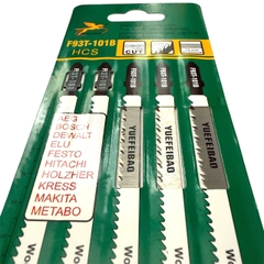 Lưỡi cưa sọc inox FEIBAO vỉ 5 lưỡi cưa lọng chất liệu HCS chuyên dụng cắt sắt lắp được máy cầm tay
