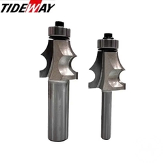 Mũi soi chỉ tơ gỗ phay 1 kẻ chỉ đũa mũi vẽ Tideway cao cấp cốt trục 6.35mm và 12.7mm