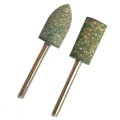 Combo 10 Mũi mài cao su trục 3mm đầu mài hình đạn, trụ đánh bóng nhựa thạch cao, rỉ sét bề mặt inox