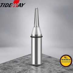 Mũi phay soi rãnh CNC uốn cong gỗ Tideway đầu nhọn 6x21mm bo cong 90 độ MDF cốt trục 12.7mm
