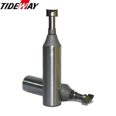 Mũi phay gỗ CNC chốt nhựa liên kết U Mũi Tạo Rãnh chữ T Tideway cao cấp cốt trục 12.7mm