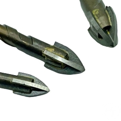 Mũi khoan đa năng cao cấp 4 cạnh chữ thập chuôi lục giác 6.35mm khoan gạch men kính đá 3mm - 12mm