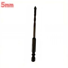 Mũi khoan đa năng cao cấp 4 cạnh chữ thập chuôi lục giác 6.35mm khoan gạch men kính đá 3mm - 12mm