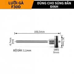 Lưỡi gà cho súng bắn đinh hơi F30, 1013J, F50, ST64, ty máy bắn đinh - Phụ kiện dùng cho máy bắn đinh khí nén