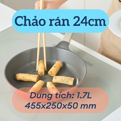 Chảo vân đá Omi Grey