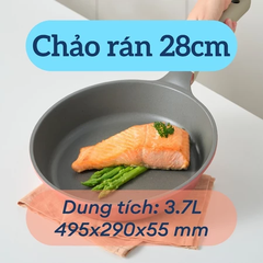 Chảo vân đá Omi Grey
