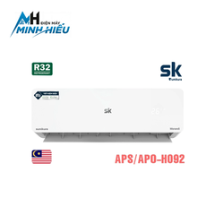 Điều hòa Sumikura 2 chiều 9000BTU APS/APO-H092