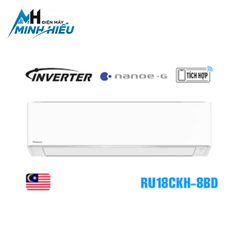 Điều hòa Panasonic 18000 BTU 1 chiều inverter RU18CKH-8BD