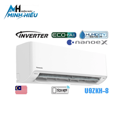 Điều hòa Panasonic 9.000BTU 1 chiều inverter U9BKH-8