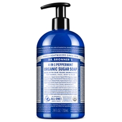 CÓ SẴN [Dr Bronner’s] Xà Bông Hữu Cơ 4 in 1 Dr Bronner’s Sugar Soap 710mL