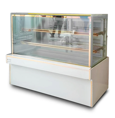 Tủ Bánh Kem 3 Tầng Kính Vuông 1m2