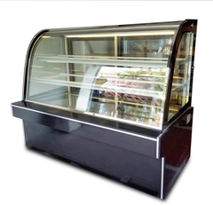 Tủ Trưng Bánh 3 Tầng 1,5m Kính Cong - Shinkai