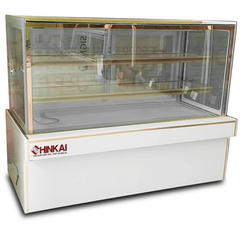 Tủ Bánh Kem 3 Tầng Kính Vuông 1m2