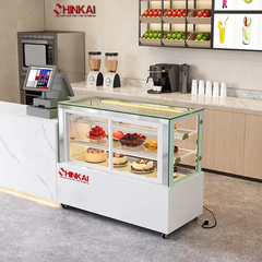 Tủ Trưng Bánh Mini Để Bàn (Trắng) 900mm