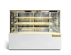 Tủ Bánh Kem 3 Tầng Kính Vuông 1,5M