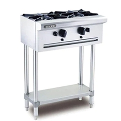 Bếp Âu 2 Họng Ngang Có Chân Đứng - Berjaya OB2SFS