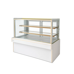 Tủ Bánh Kem 3 Tầng Kính Vuông 1,8m