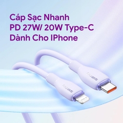 Cáp Sạc Nhanh Baseus Type C Sang Lighting Dùng Cho IPhone iPad Chất Liệu TPE Siêu Mềm