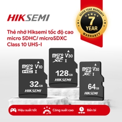 Thẻ nhớ MicroSDHC / MicroSDXC HIKSEMI Chính Hãng 32GB 64GB 128GB Tốc Độ Cao, Dùng Cho Camera, Điện Thoại, Thiết Bị Điện Tử
