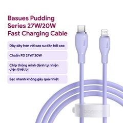 Cáp Sạc Nhanh Baseus Type C Sang Lighting Dùng Cho IPhone iPad Chất Liệu TPE Siêu Mềm