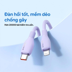 Cáp Sạc Nhanh Baseus Type C Sang Lighting Dùng Cho IPhone iPad Chất Liệu TPE Siêu Mềm