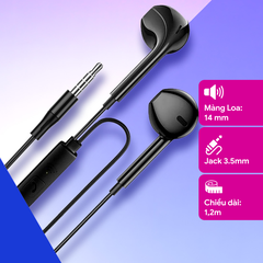 Tai Nghe Có Dây Nhét Tai 3.5mm Basefast Màng Loa 14mm Có Mic Đàm ...
