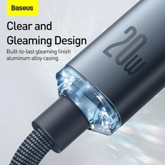 Baseus Crystal Shine Series Fast Charging Data Cable Type-C to iP 20W