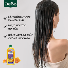 Dầu gội đầu DeBa phục hồi hư tổn với trứng gà và mật ong cho tóc khô