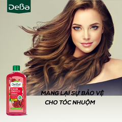 Dầu gội đầu DeBa giữ màu tóc nhuộm với trái lựu và dầu argan