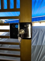 Khóa cổng vân tay 2 mặt Nino Lock N1